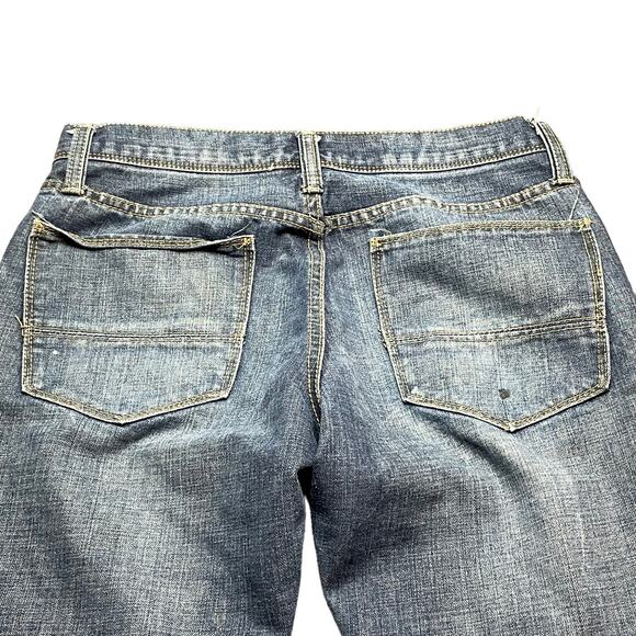 Op Jeans 1972 Slim Straight Men's Size 32x30 Well Worn Broke in ** Flaws Read ** - Picture 5 of 9